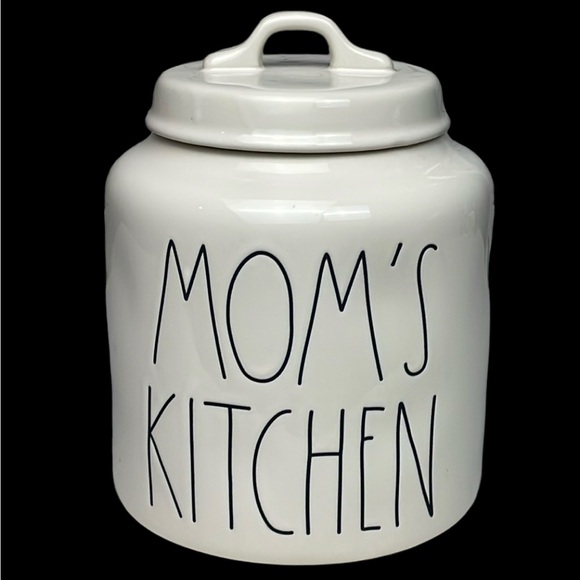 Rae Dunn Other - EUC RAE DUNN Large Chubby Kitchen Canister (MOM’S KITCHEN)